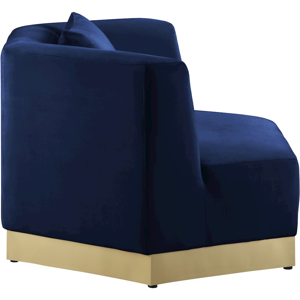 Marquis Navy Velvet Chair