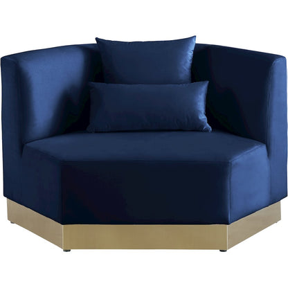 Marquis Navy Velvet Chair