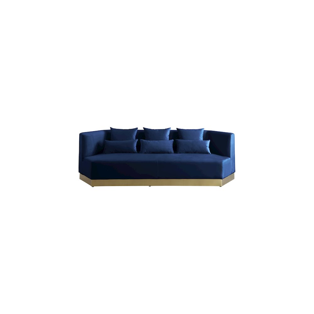 Marquis Navy Velvet Sofa