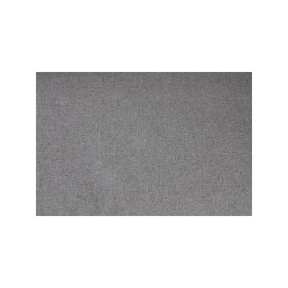 Serene Grey Linen Textured Fabric Deluxe Comfort Modular Armless Chair