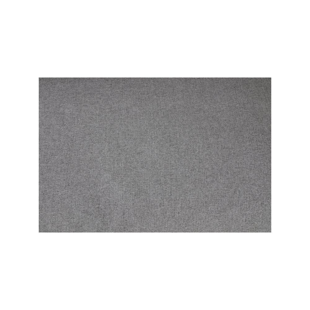 Serene Grey Linen Textured Fabric Deluxe Comfort Modular Sofa