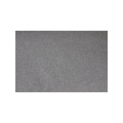 Serene Grey Linen Textured Fabric Deluxe Comfort Modular Sectional