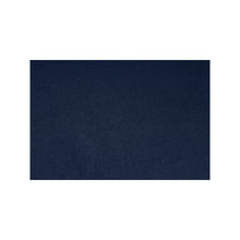 Serene Navy Linen Textured Fabric Deluxe Comfort Modular Ottoman