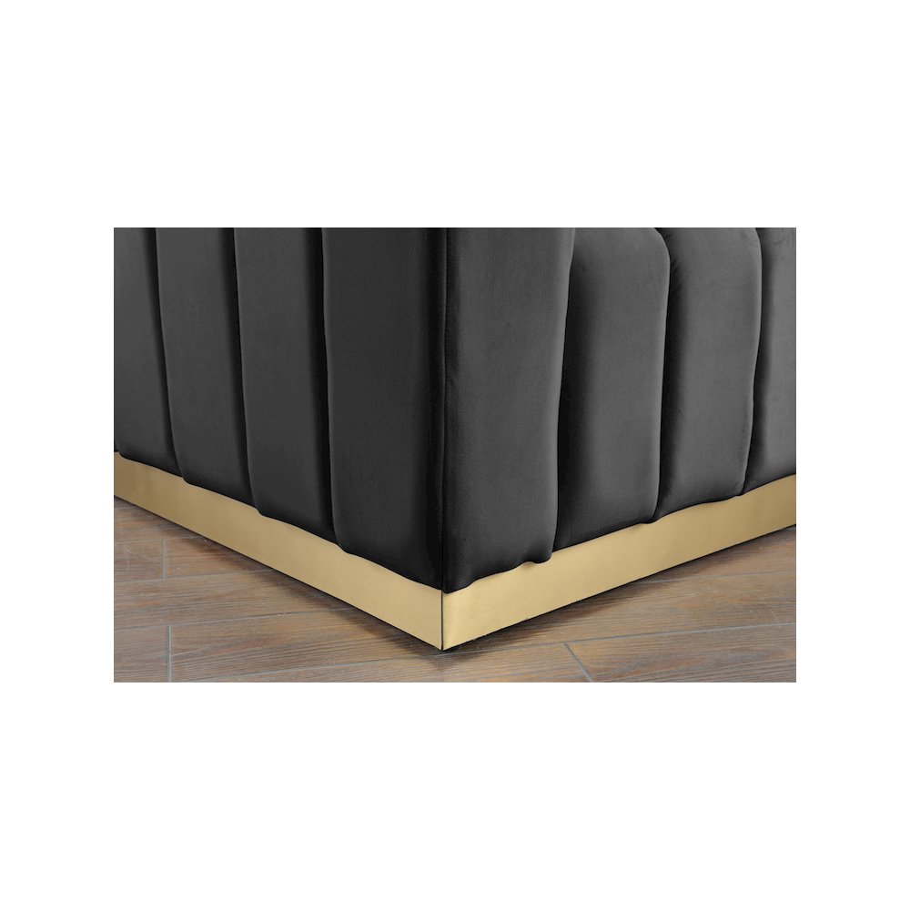 Marlon Grey Velvet Chair