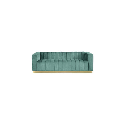 Marlon Mint Velvet Sofa