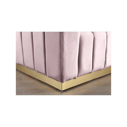 Marlon Pink Velvet Chair