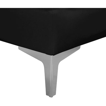 Alina Black Velvet Modular Sectional