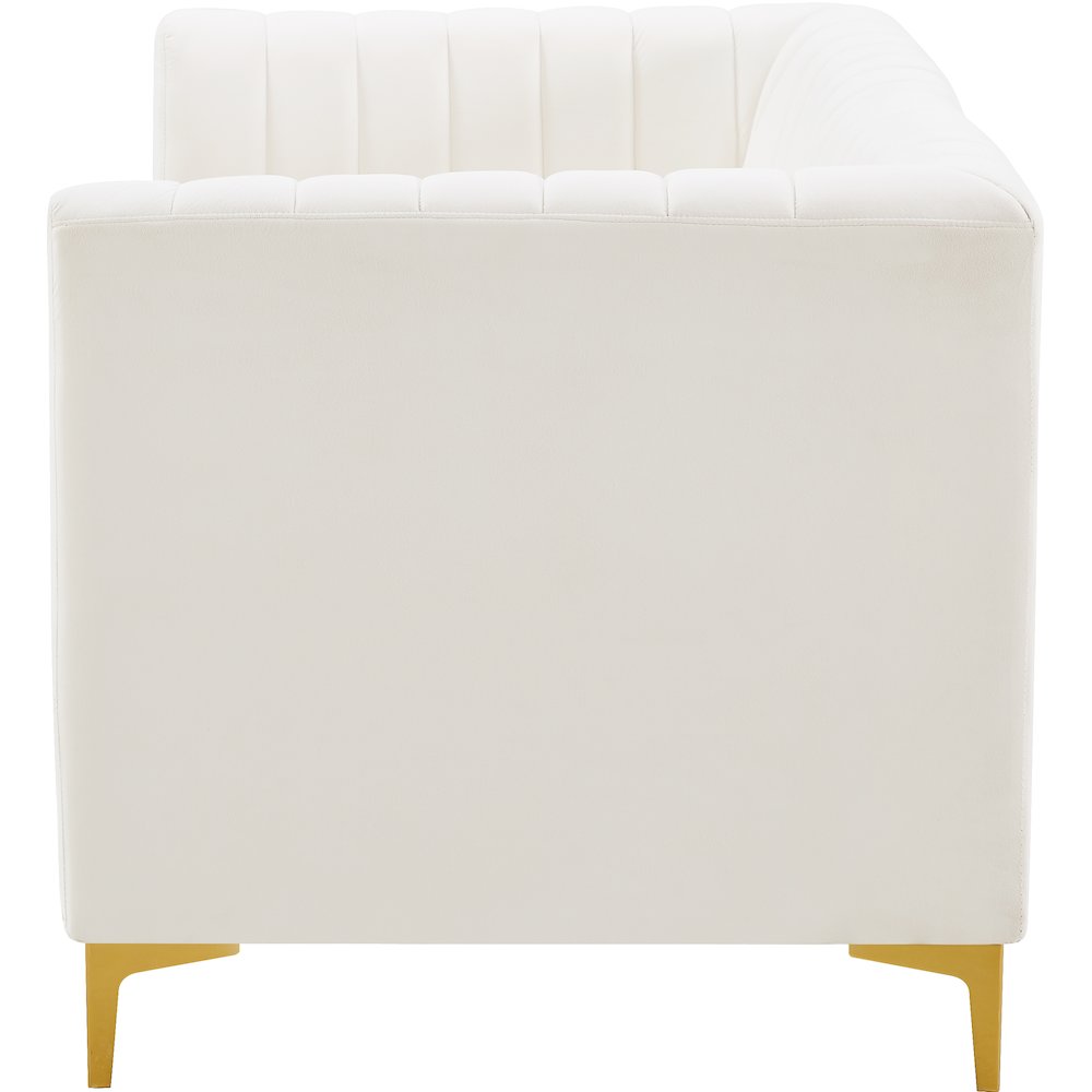 Alina Cream Velvet Modular Sofa