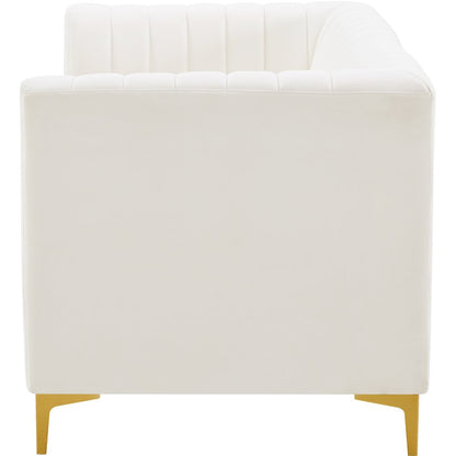 Alina Cream Velvet Modular Sofa