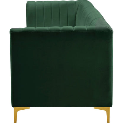 Alina Green Velvet Modular Sofa