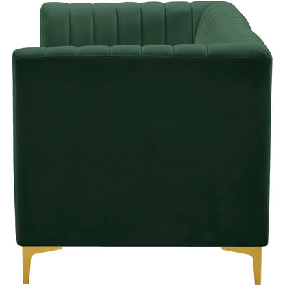 Alina Green Velvet Modular Sofa