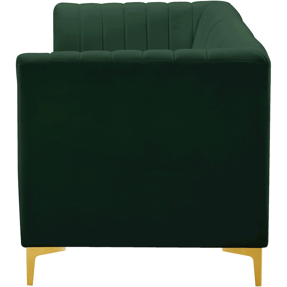 Alina Green Velvet Modular Sofa