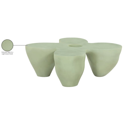 Fiore Green Concrete Indoor/Outdoor Coffee Table