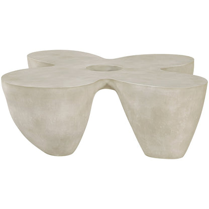 Fiore Beige Concrete Indoor/Outdoor Coffee Table