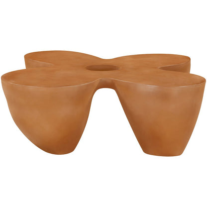 Fiore Terracotta Concrete Indoor/Outdoor Coffee Table