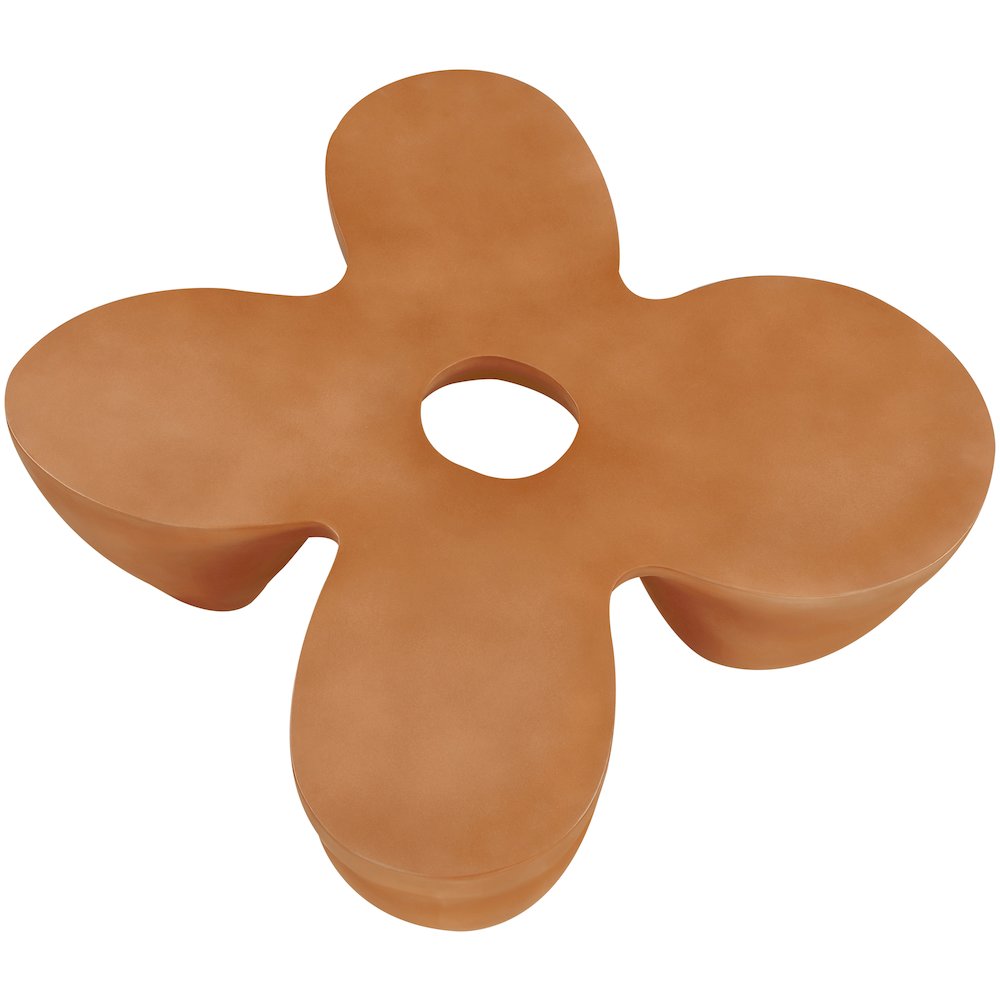 Fiore Terracotta Concrete Indoor/Outdoor Coffee Table