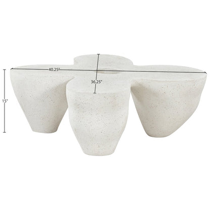 Fiore Terrazzo Concrete Indoor/Outdoor Coffee Table
