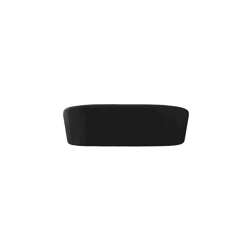 Riley Black Velvet Sofa