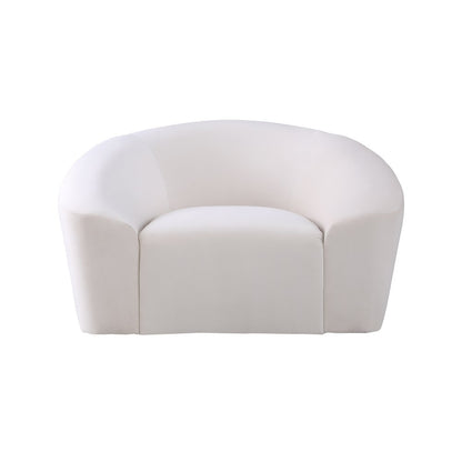 Riley Cream Velvet Chair