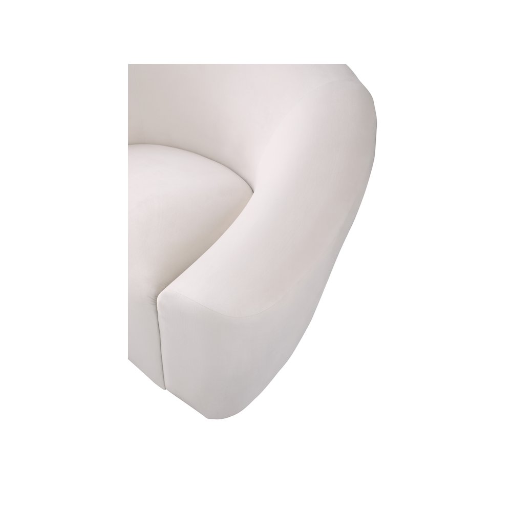 Riley Cream Velvet Chair