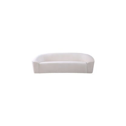 Riley Cream Velvet Sofa