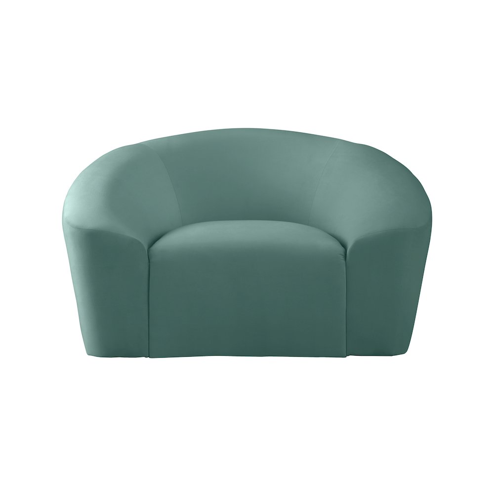 Riley Mint Velvet Chair