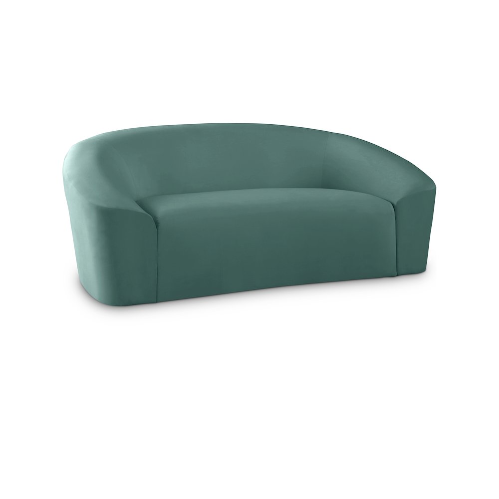 Riley Mint Velvet Loveseat