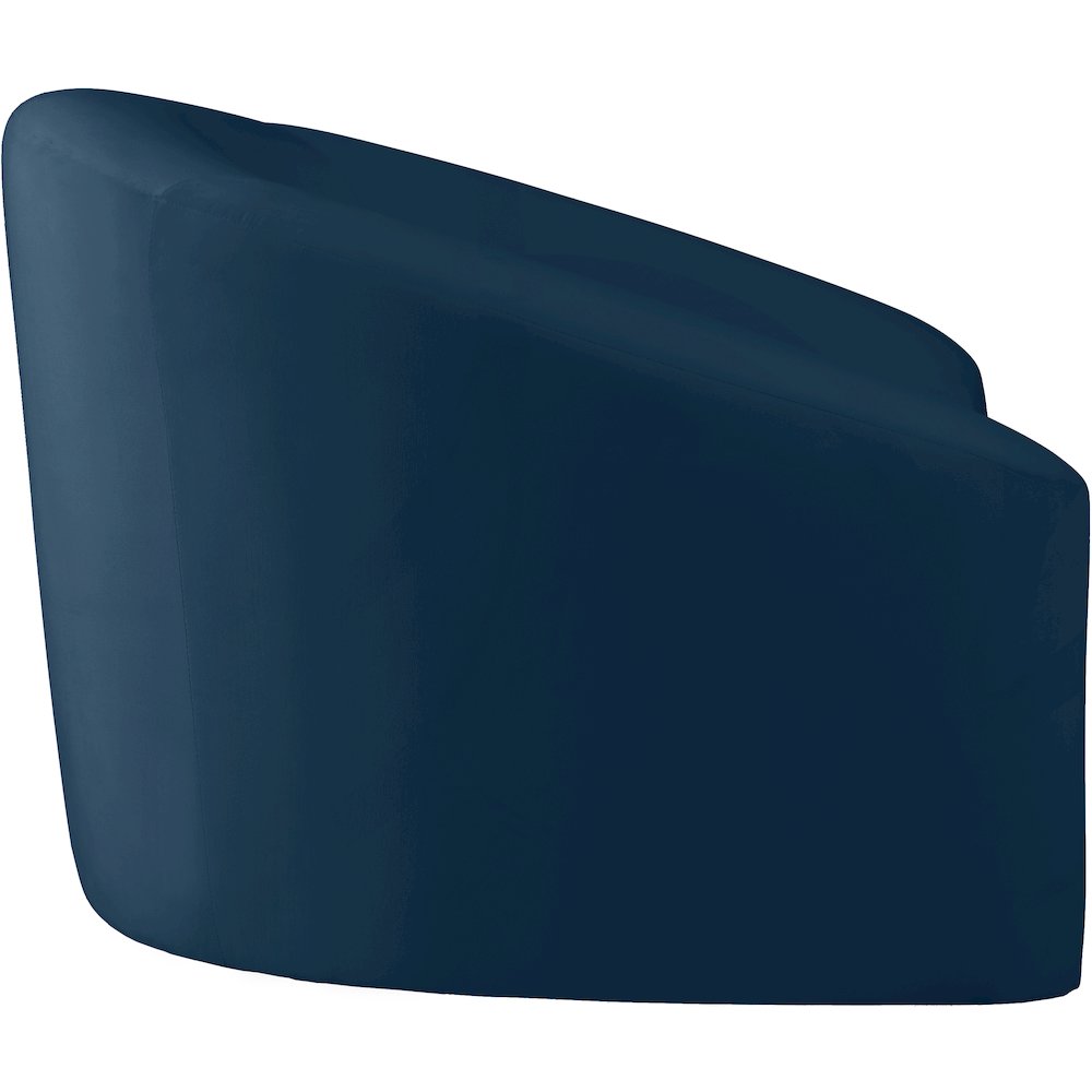 Riley Navy Velvet Chair