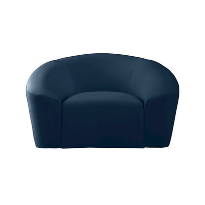 Riley Navy Velvet Chair