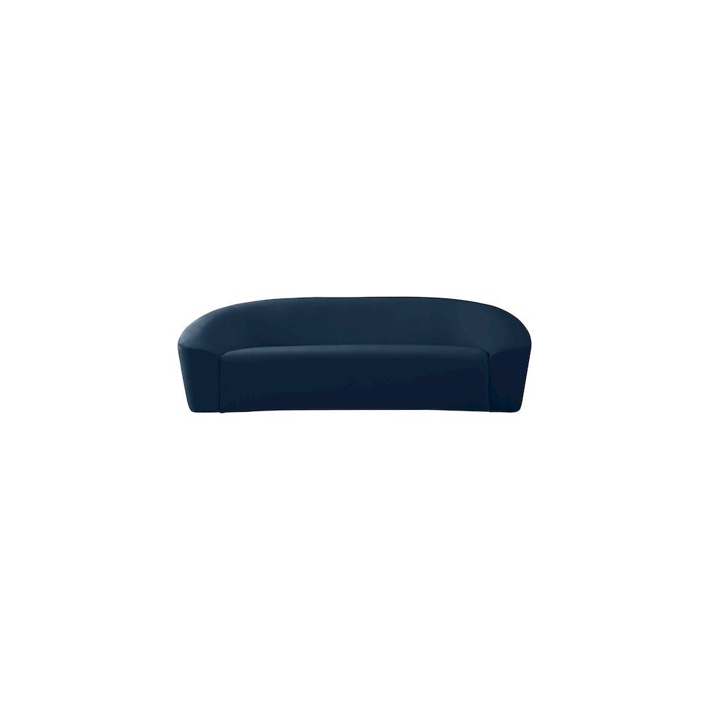 Riley Navy Velvet Sofa