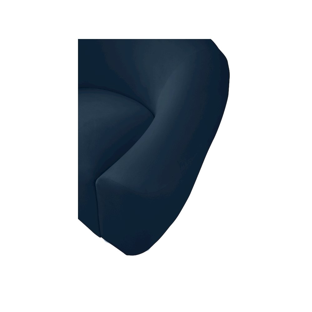 Riley Navy Velvet Sofa