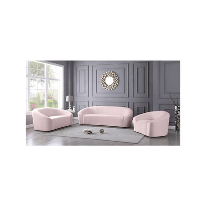 Riley Pink Velvet Chair