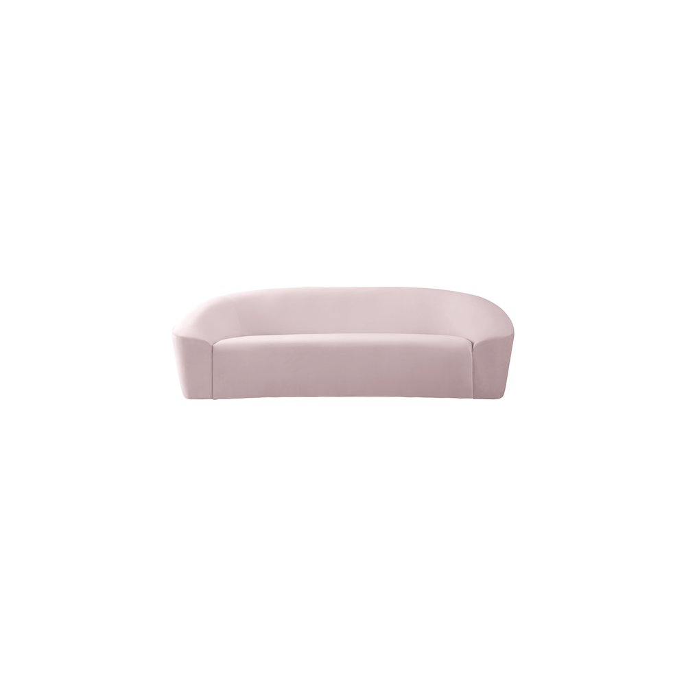 Riley Pink Velvet Sofa