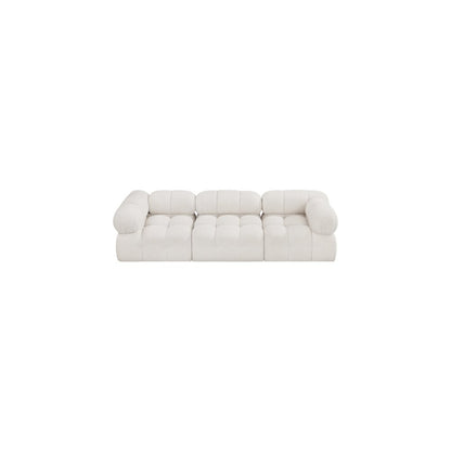 Ames Cream Boucle Fabric Modular Sofa