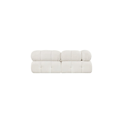 Ames Cream Boucle Fabric Modular Sofa