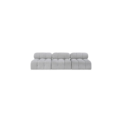 Ames Grey Boucle Fabric Modular Sofa