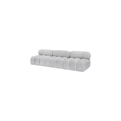 Ames Grey Boucle Fabric Modular Sofa