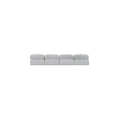 Ames Grey Boucle Fabric Modular Sofa
