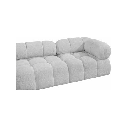 Ames Grey Boucle Fabric Modular Sofa