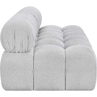 Ames Grey Boucle Fabric Modular Sofa