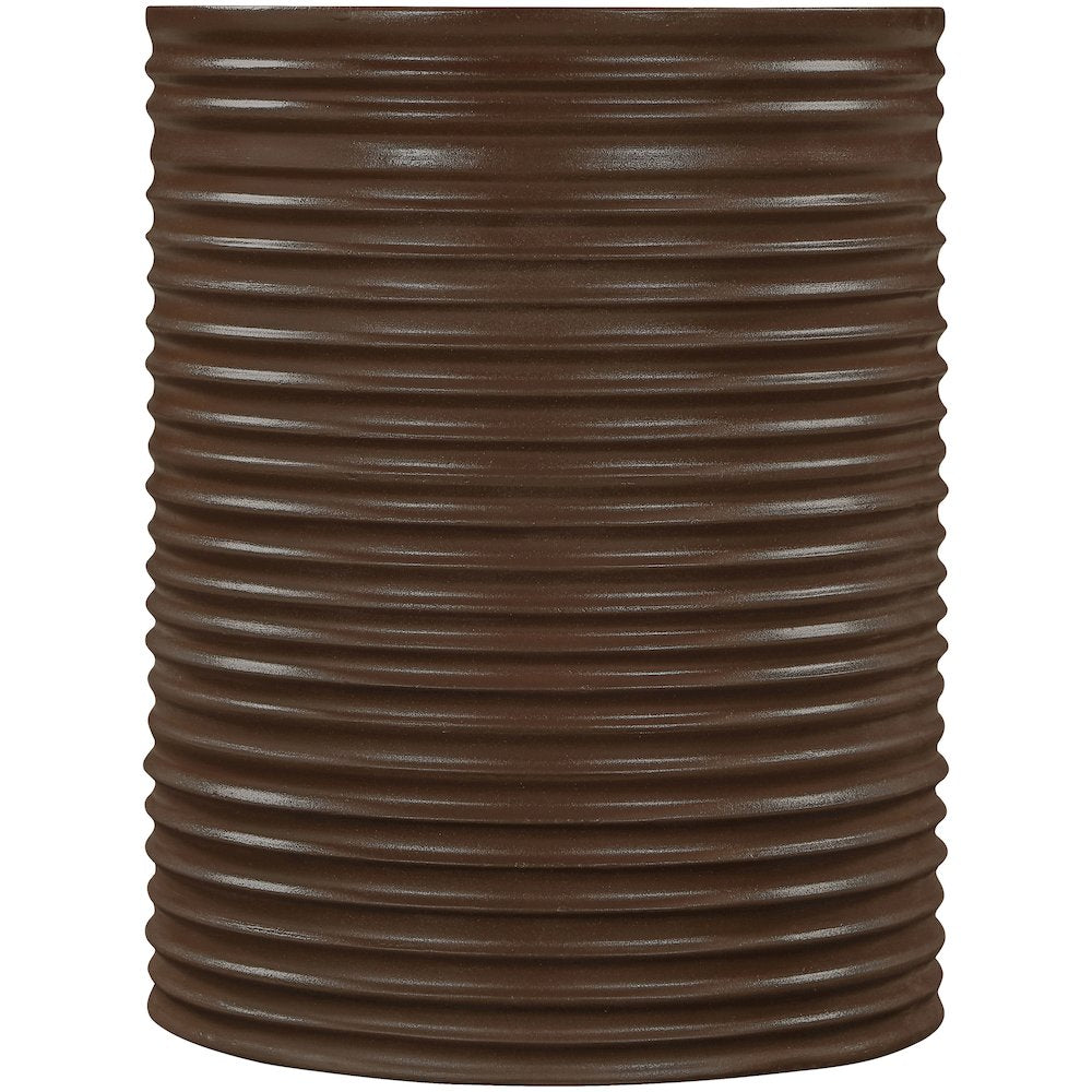 Nobi Brown Concrete Indoor/Outdoor End Table