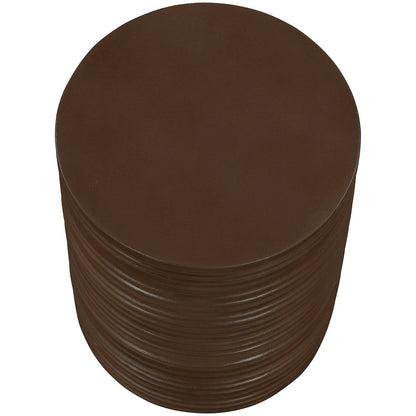 Nobi Brown Concrete Indoor/Outdoor End Table