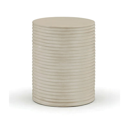 Nobi Beige Concrete Indoor/Outdoor End Table
