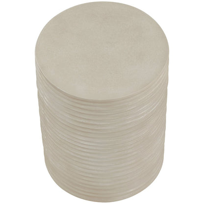 Nobi Beige Concrete Indoor/Outdoor End Table