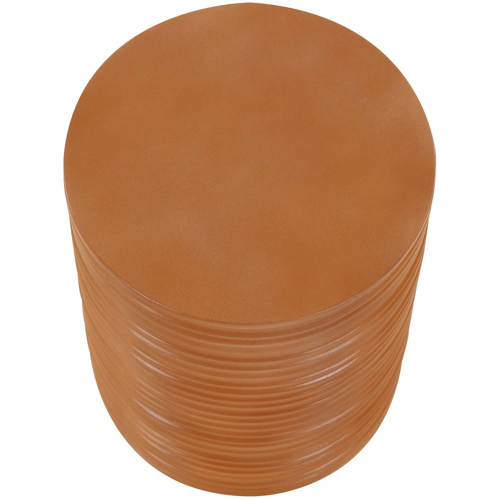 Nobi Terracotta Concrete Indoor/Outdoor End Table