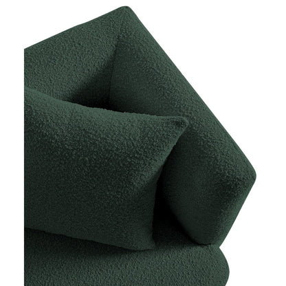 Marcel Green Boucle Fabric Chair
