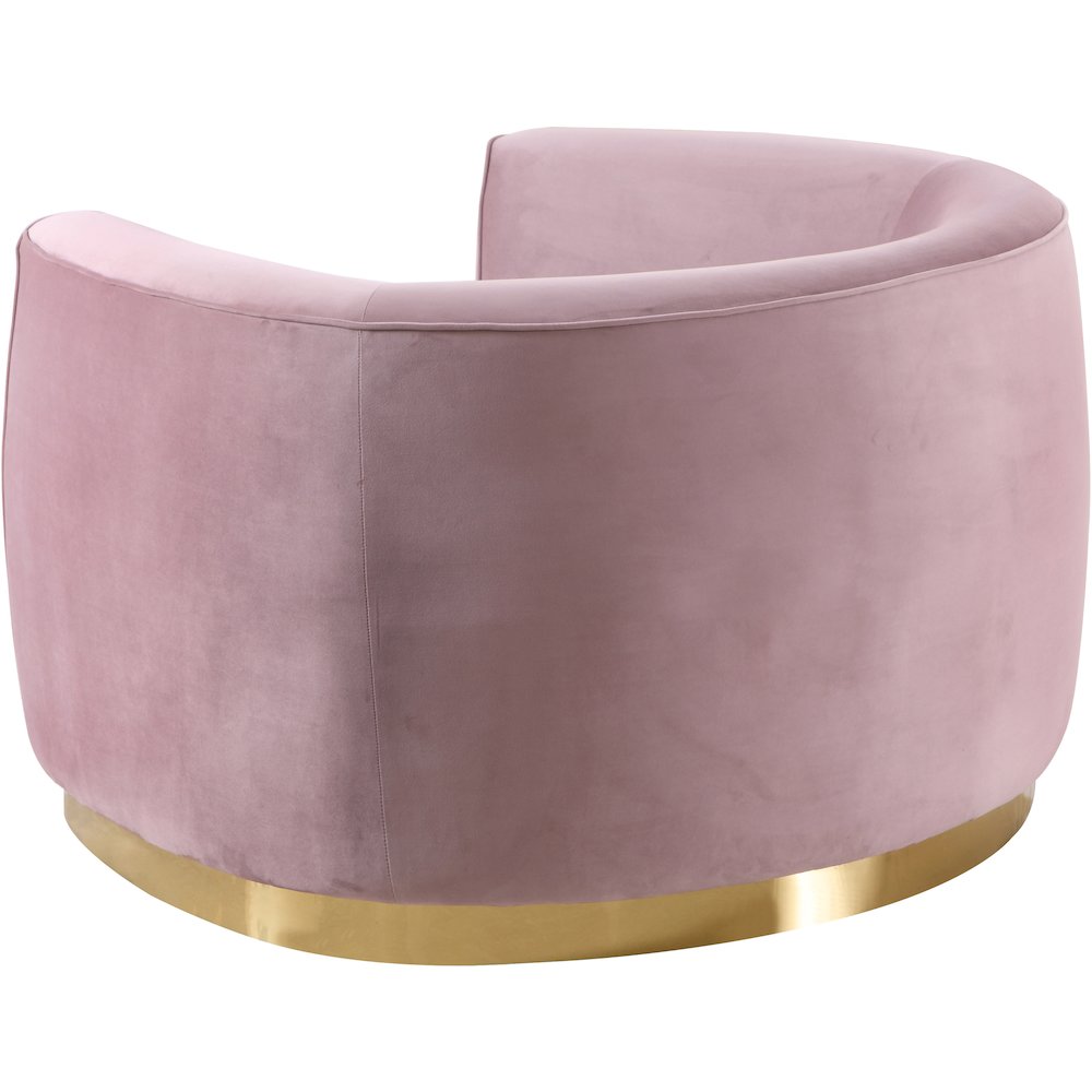 Julian Pink Velvet Chair