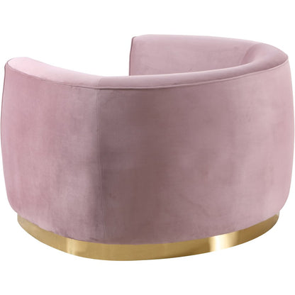 Julian Pink Velvet Chair