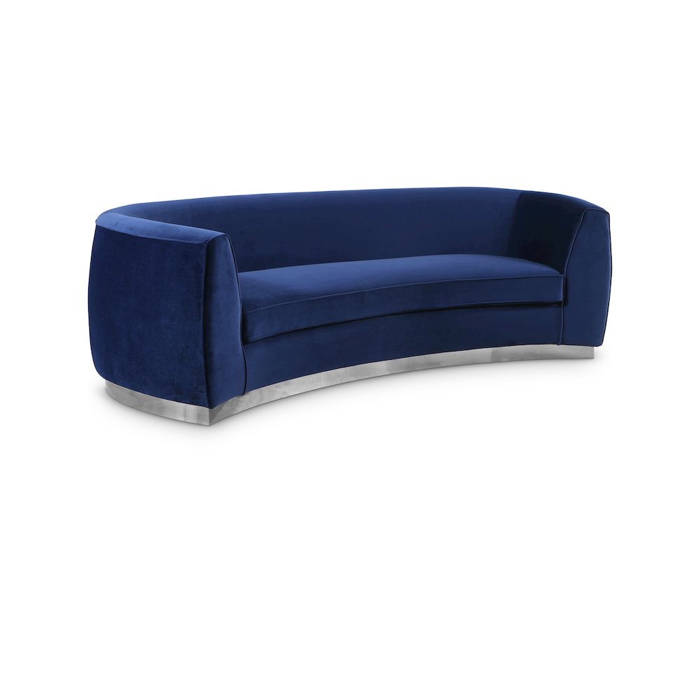 Julian Navy Velvet Sofa