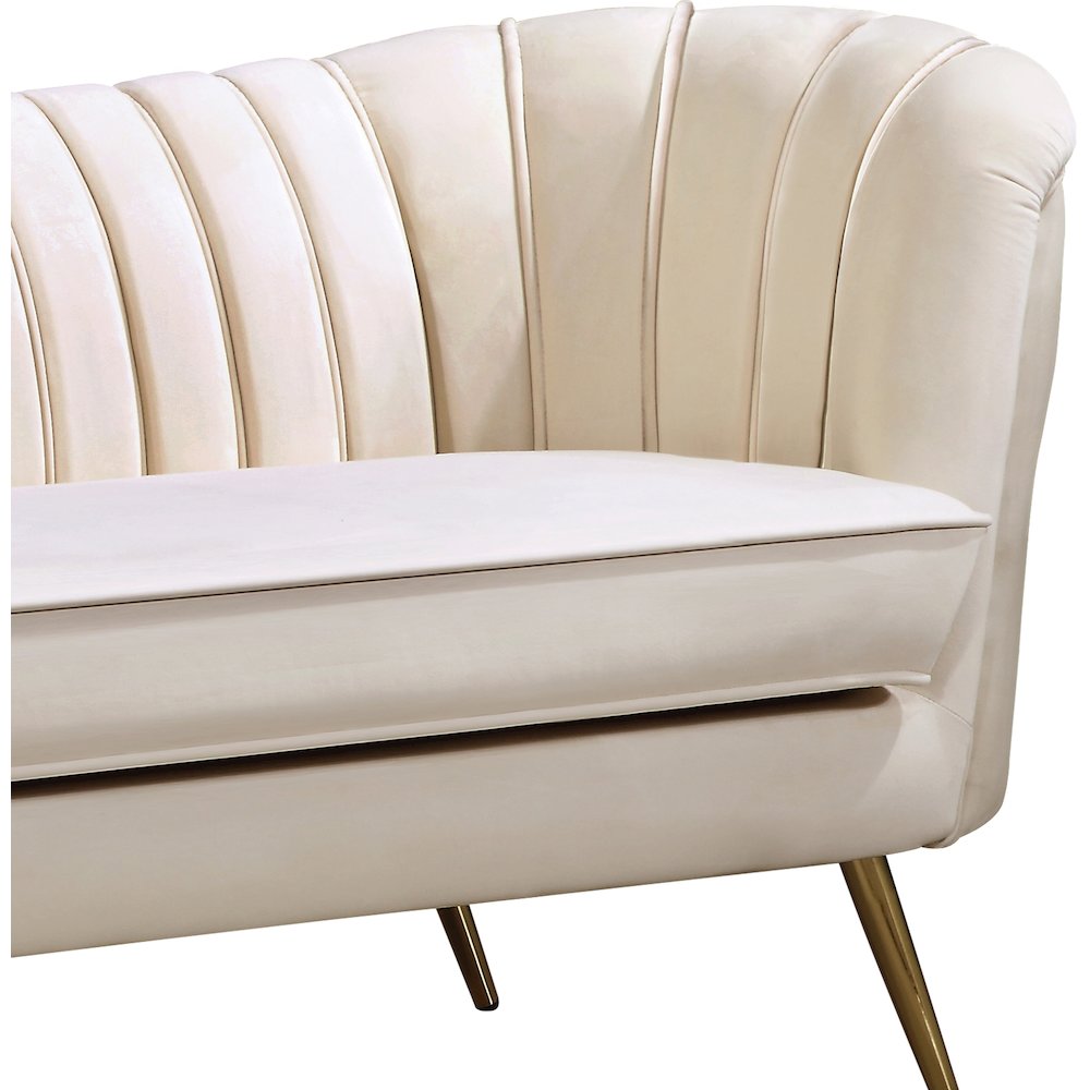 Margo Cream Velvet Chair